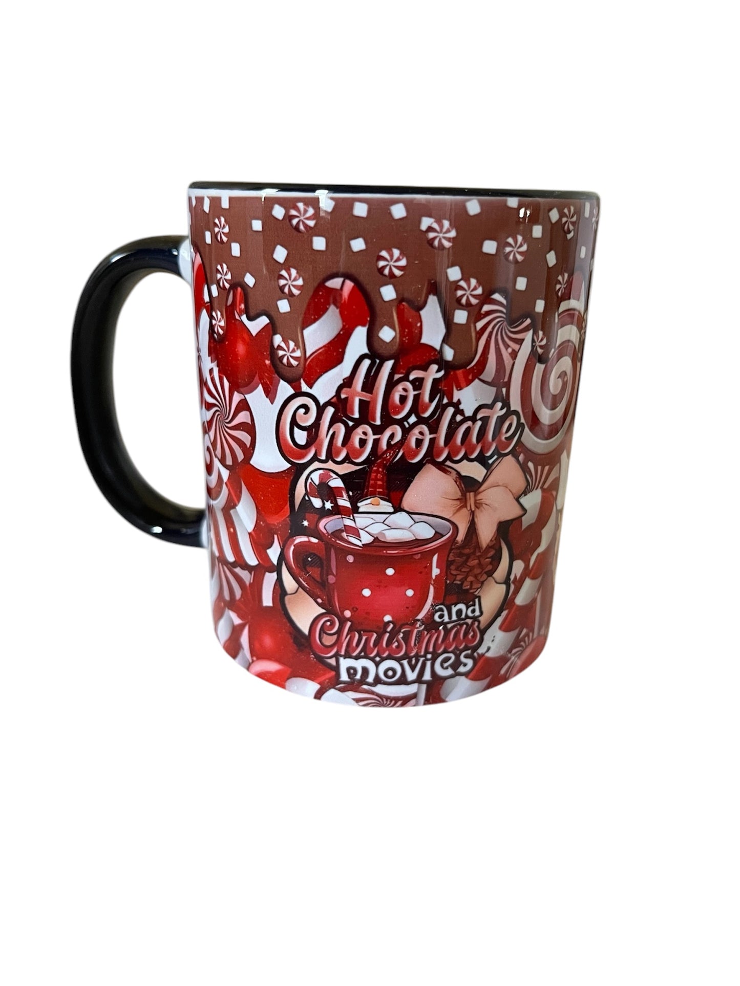 Hot Chocolate And Christmas Movies Coffee Mug