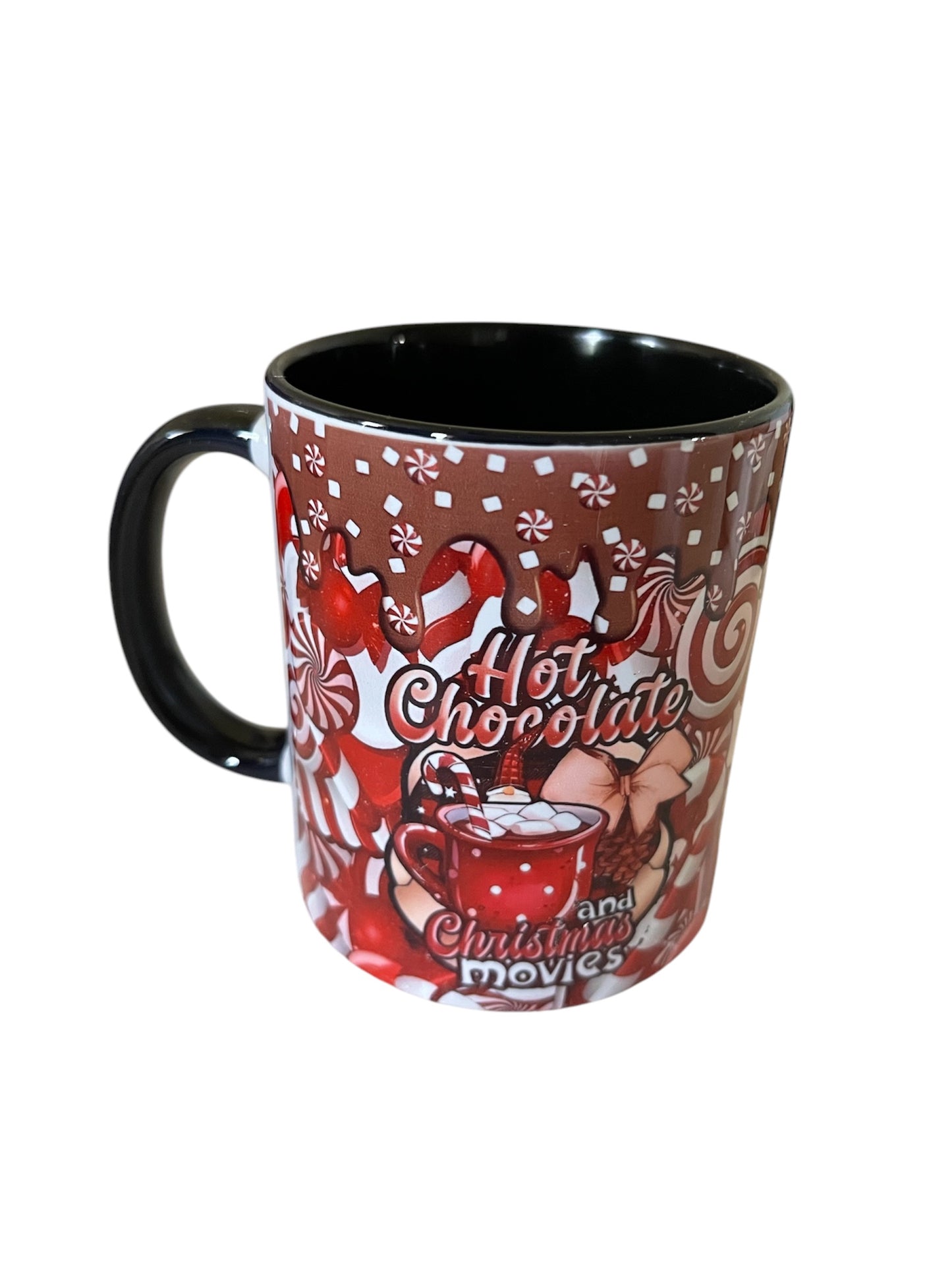 Hot Chocolate And Christmas Movies Coffee Mug