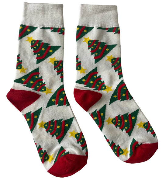 Christmas Tree Tube Socks