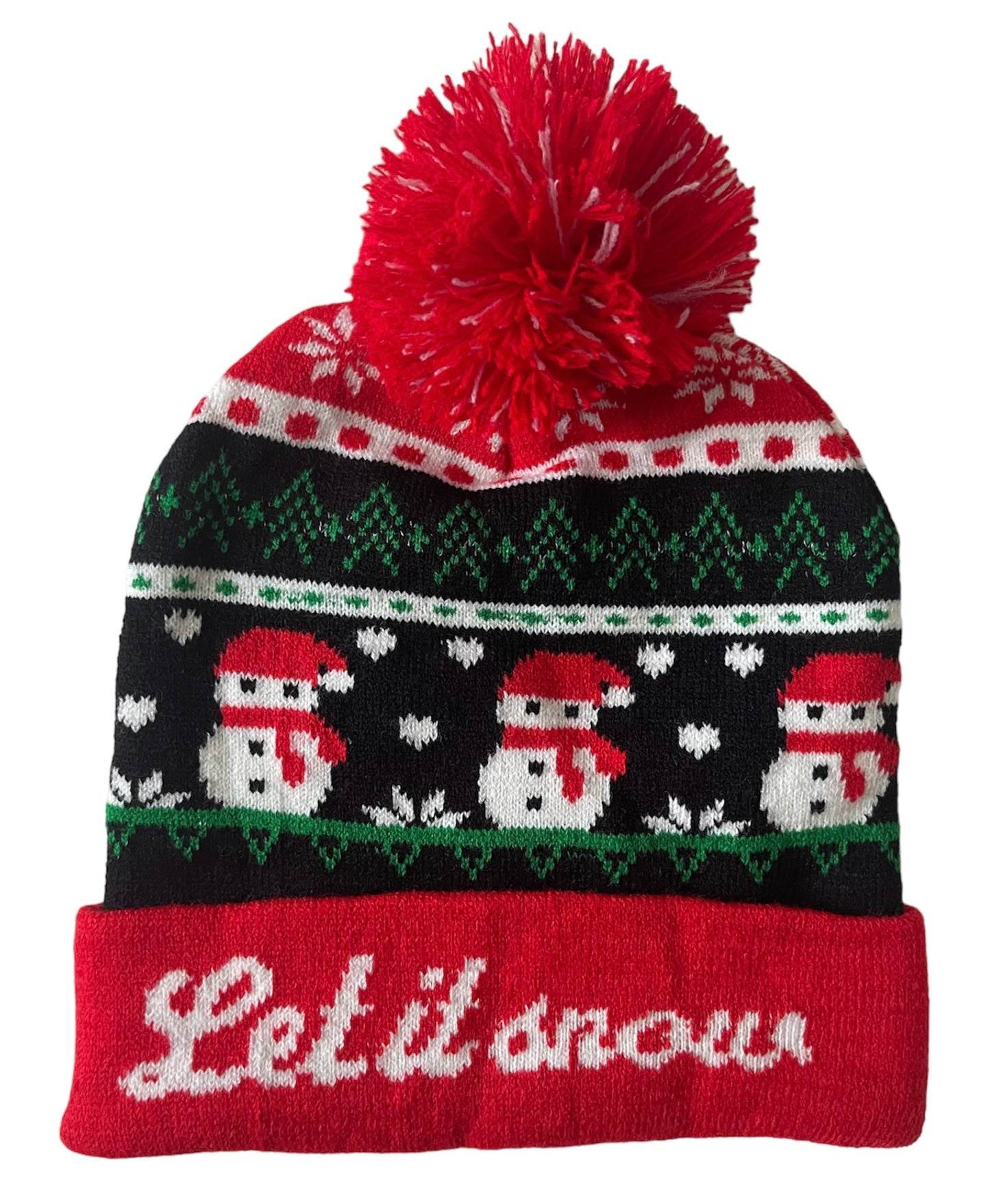 Let It Snow Winter Beanie